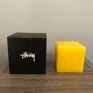 Stussy cube candle